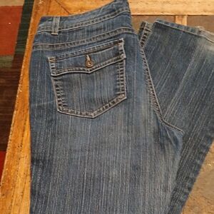 Gloria Vanderbilt Blue Straight Leg Jeans